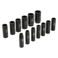 Вложки комплект BGS ударни   13 бр., 10-32 мм x 1/2", 78 мм, 