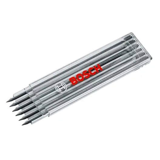 Графит за моливи Bosch комплект   6 бр., HB, 120 мм, сив, 