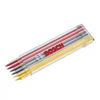 Графит за моливи Bosch комплект   6 бр., 120 мм, 2 сиви, 2 червени, 2 жълти, 