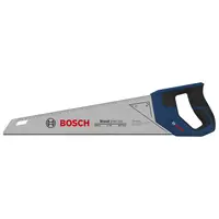 Дърводелски трион Bosch със затворена PVC дръжка   450 мм, 11 TPI, 