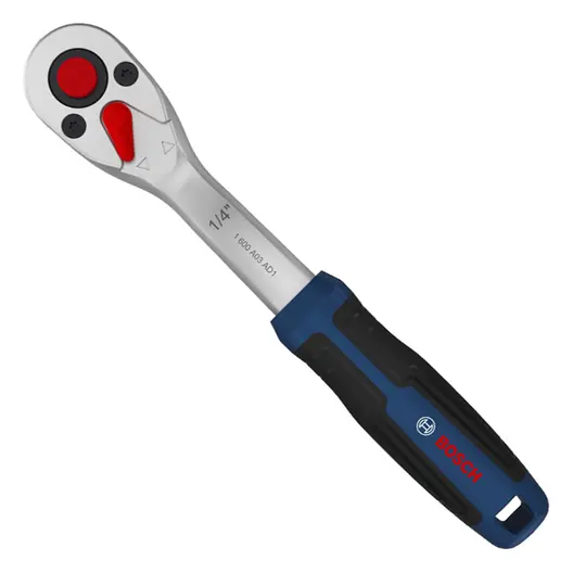 Тресчотка Bosch реверсивна, с палец   1/4", 150 мм, 