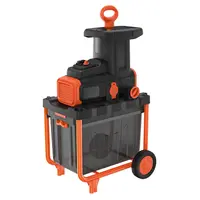 Дробилка за клони Black & Decker електрическа   2800 W, 45 мм, 45 л, BEGAS5800