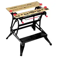 Многофункционална работна маса Black & Decker със стеги   541х800 мм, 250 кг, WM825