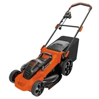 Електрическа косачка Black & Decker с кош   2 kW, 480 мм, 600 м2, LM2000