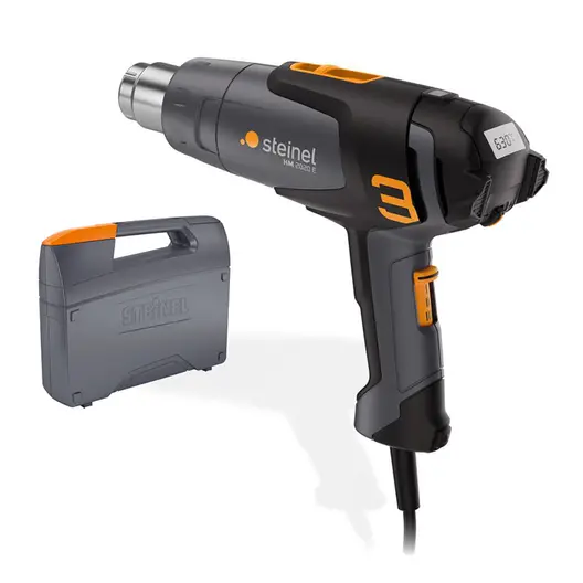 Пистолет за горещ въздух Steinel електрически в куфар   2200 W, 150-500 л/мин, 630 °C, HM 2020 E