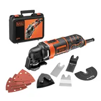 Мултифункционален инструмент Black & Decker    300 W, 10 000-22 000 вибр./мин, Multievo MT300KA