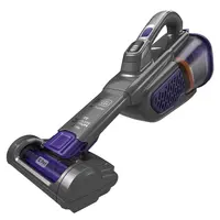Акумулаторна прахосмукачка Black & Decker за сухо почистване  с база с вградена батерия и зарядно, 36 W, 18 V, 2 Ah, 0.7 л, BHHV520BFP