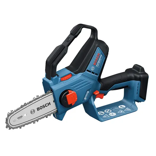 Акумулаторна резачка за дърва Bosch    без батерия и зарядно, 18 V, 15 см, 3/8 ", 1.1 мм, GKE 18V-15