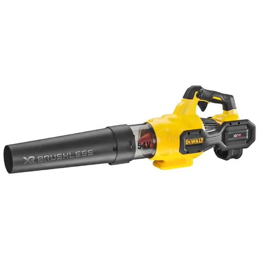 Акумулаторна въздуходувка DeWALT    с 1 батерия и зарядно, 54 V, 9 Ah, 1019 м3/ч, DCMBA572