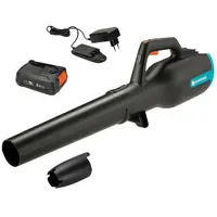 Акумулаторна въздуходувка Gardena    с 1 батерия и зарядно, 18 V, 2.5 Ah, 474 м3/ч, PowerJet 18V P4A