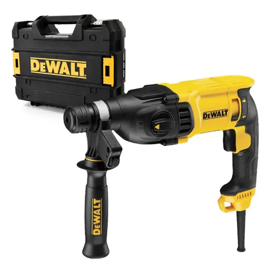 Електрически перфоратор DeWALT    SDS-plus, 800 W, 2.8 J, 0-5540 уд./мин, D25134K