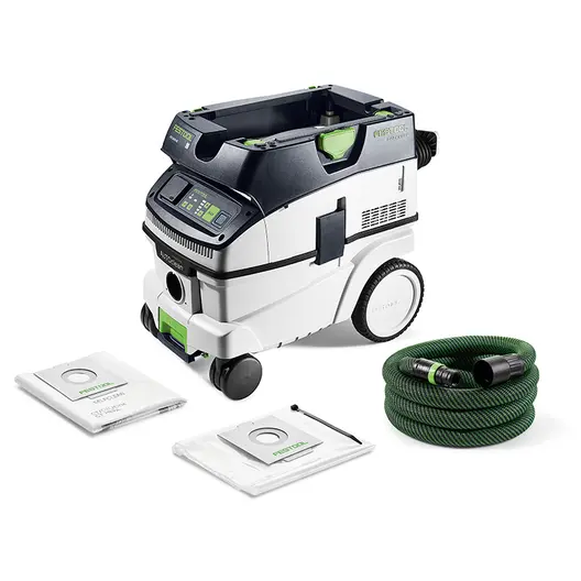 Прахосмукачка Festool за сухо и мокро почистване   1200 W, 230 V, 3900 л/мин, 26 л, клас L, Cleantec CTL 26 EI AC
