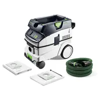 Прахосмукачка Festool за сухо и мокро почистване   1200 W, 230 V, 3900 л/мин, 26 л, клас L, Cleantec CTL 26 EI AC