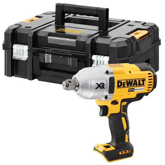 Акумулаторен ударен гайковерт DeWALT с безчетков двигател   без батерия и зарядно, 18 V, 950 Nm, квадрат, 3/4", DCF897NT