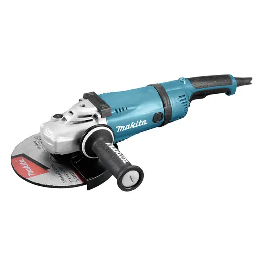Електрически ъглошлайф Makita  с плавен старт  2600 W, 230 мм, 6600 об./мин, GA9040RF01