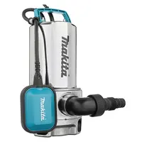 Потопяема дренажна помпа Makita за мръсна вода   10.8 м3/ч, 7 м, 1 1/4 ", PF0610