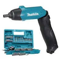 Акумулаторна отвертка Makita    с вградена батерия и зарядно, 3.6 V, 1.5 Ah, 1/4", 4 Nm, DF001DW