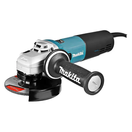 Електрически ъглошлайф Makita  с регулиране на оборотите и плавен старт  1400 W, 125 мм, 2800-11 000 об./мин, 9565CVR