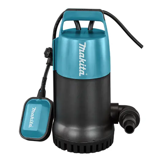 Потопяема дренажна помпа Makita за чиста или леко замърсена вода   13.2 м3/ч, 9 м, 1 1/2 ", PF0800