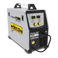 Апарат заваръчен Deca MIG-MAG, TIG и MMA   200 A, 230 V, 1.6-4 мм, 0.6-1.2 мм, 3 м, аргон, въглероден диоксид, EASY JOB 220 LAB