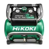 Акумулаторен безмаслен компресор HiKOKI - Hitachi    без батерия и зарядно, 36 V, 7.3 л, 45.3 л/мин, 9.3 bar, EC36DA-W4Z