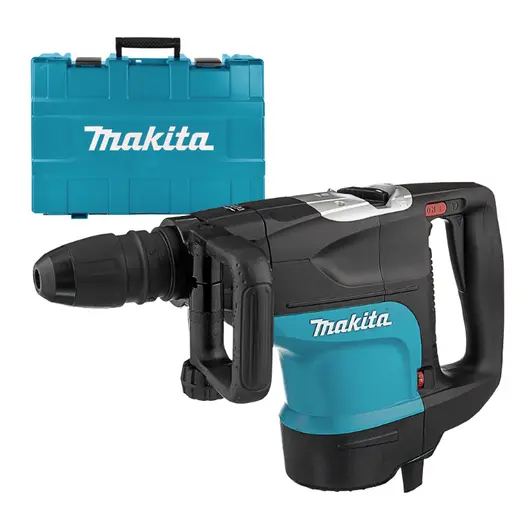 Електрически перфоратор Makita    SDS-max, 1350 W, 10.1 J, 1250-2750 уд./мин, HR4501C