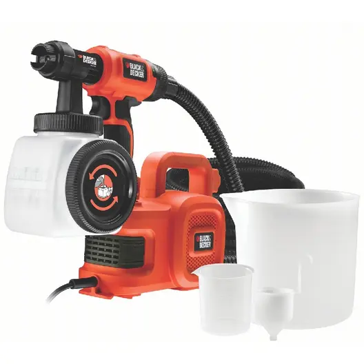 Пистолет за боядисване Black & Decker електрически   450 W, 1.2 л, HVLP400
