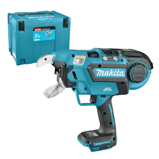 Машина за връзване на арматура Makita акумулаторна   без батерия и зарядно, 18 V, D16 x D16 - (D13 x2) x (D16 x2) мм, DTR181ZJ