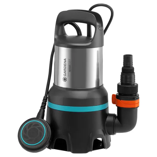 Потопяема дренажна помпа Gardena за мръсна вода   16 м3/ч, 7 м, 1 1/2 ", Dirty Water 16000