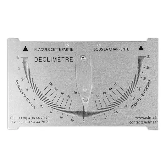 Стандартен ъгломер Edma    0-180 °, ±1°, 