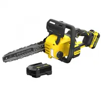 Акумулаторна резачка за дърва Stanley    с 1 батерия и зарядно, 18 V, 4 Ah, 30 см, SFMCCS730M1