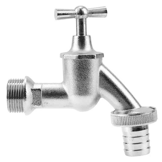 Кран Gardena за градинска чешма кеклов с щуцер за маркуч  ф 19 мм x 3/4", маркуч - резба М, 