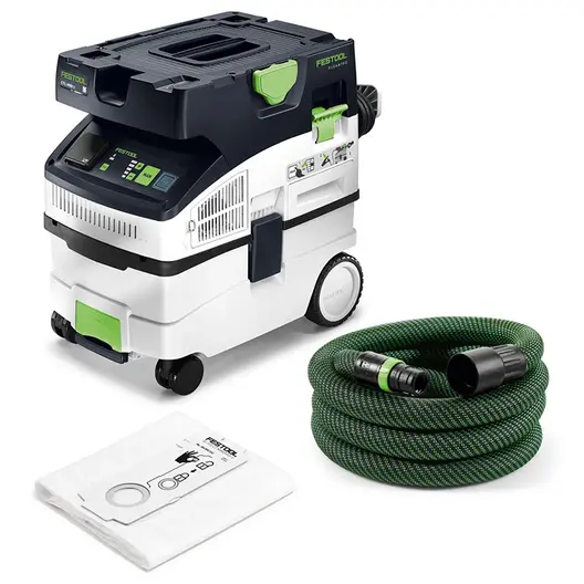 Прахосмукачка Festool за сухо и мокро почистване   1200 W, 230 V, 3700 л/мин, 15 л, клас L, Cleantec CTL MIDI I