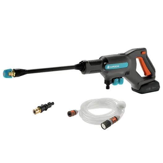 Акумулаторна водоструйка Gardena    без батерия и зарядно, 18 V, 250 л/ч, 9-24 bar, AquaClean 24/18V P4A solo