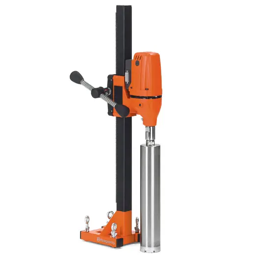 Диамантено-пробивна машина Husqvarna Construction със стойка   1550 W, 0-1100 об./мин, DMS 160 AT