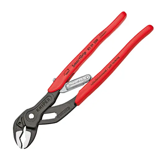 Водопроводни клещи Knipex с автоматично регулиране и изолация   1 1/4 ", 32 мм, 250 мм, SmartGrip