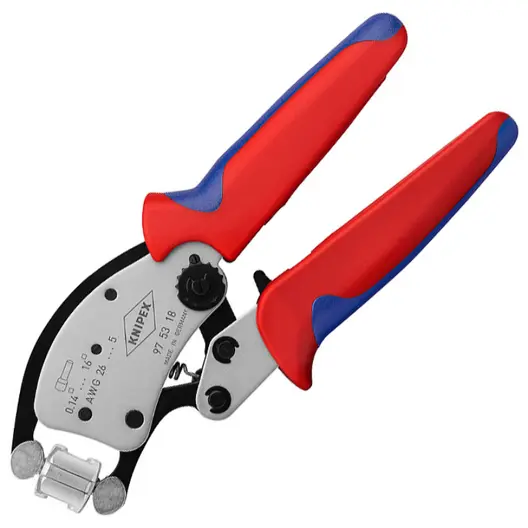 Кербовъчни клещи Knipex за кабелни накрайници   0.14-16 мм2, 240 мм, 97 53 18