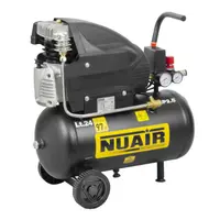 Електрически компресор NUAIR    2.5 к.с., 24 л, 260 л/мин, 10 bar, MK285/24