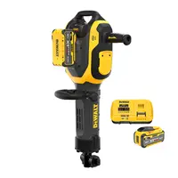 Акумулаторен къртач DeWALT    с 2 батерии и зарядно, шестостен, 54 V, 15 Ah, 41 J, DCH966Z2
