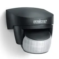 Сензор за движение Steinel инфрачервен външен   1000 W, 140 °, 14 м, черен, IS 140-2