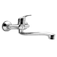 Смесител за кухня стенен Forma Vita с керамична глава  3/4", Cristal 80016