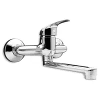 Смесител за кухня стенен Forma Vita с керамична глава  3/4", Cristal 80016A