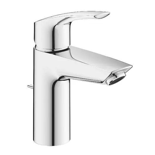 Смесител за умивалник в баня Grohe с керамична глава стоящ, Eurosmart