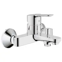 Смесител за вана-душ стенен Grohe с керамична глава  3/4", BauEdge