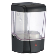 Дозатор на течен сапун Inter Ceramic стенен със сензор  110x100x165 мм, пластмаса, черен, стенен, ICSA 6680B - product - 100 ITK 101