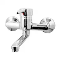Смесител за кухня стенен Inter Ceramic с керамична глава  3/4", Kristi ICF 5558290