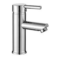 Смесител за умивалник в баня Inter Ceramic с керамична глава стоящ, Kristi ICF 1258290C