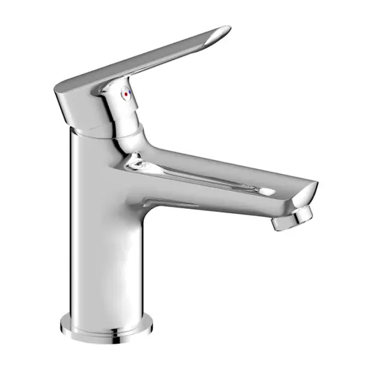Смесител за умивалник в баня Inter Ceramic с керамична глава стоящ, Danista Lead Free