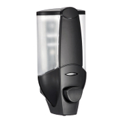 Дозатор на течен сапун Inter Ceramic стенен пластмасов  170x80x95 мм, черен - product - 100 ITK 317