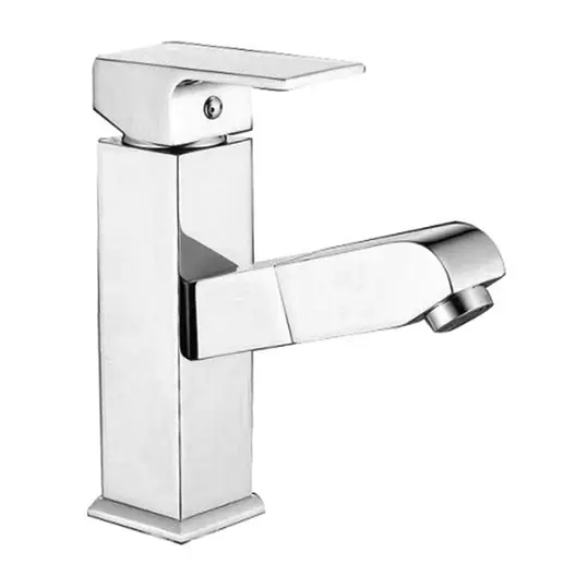 Смесител за умивалник в баня Inter Ceramic с керамична глава стоящ, Kuarto ICF 1118549NEW